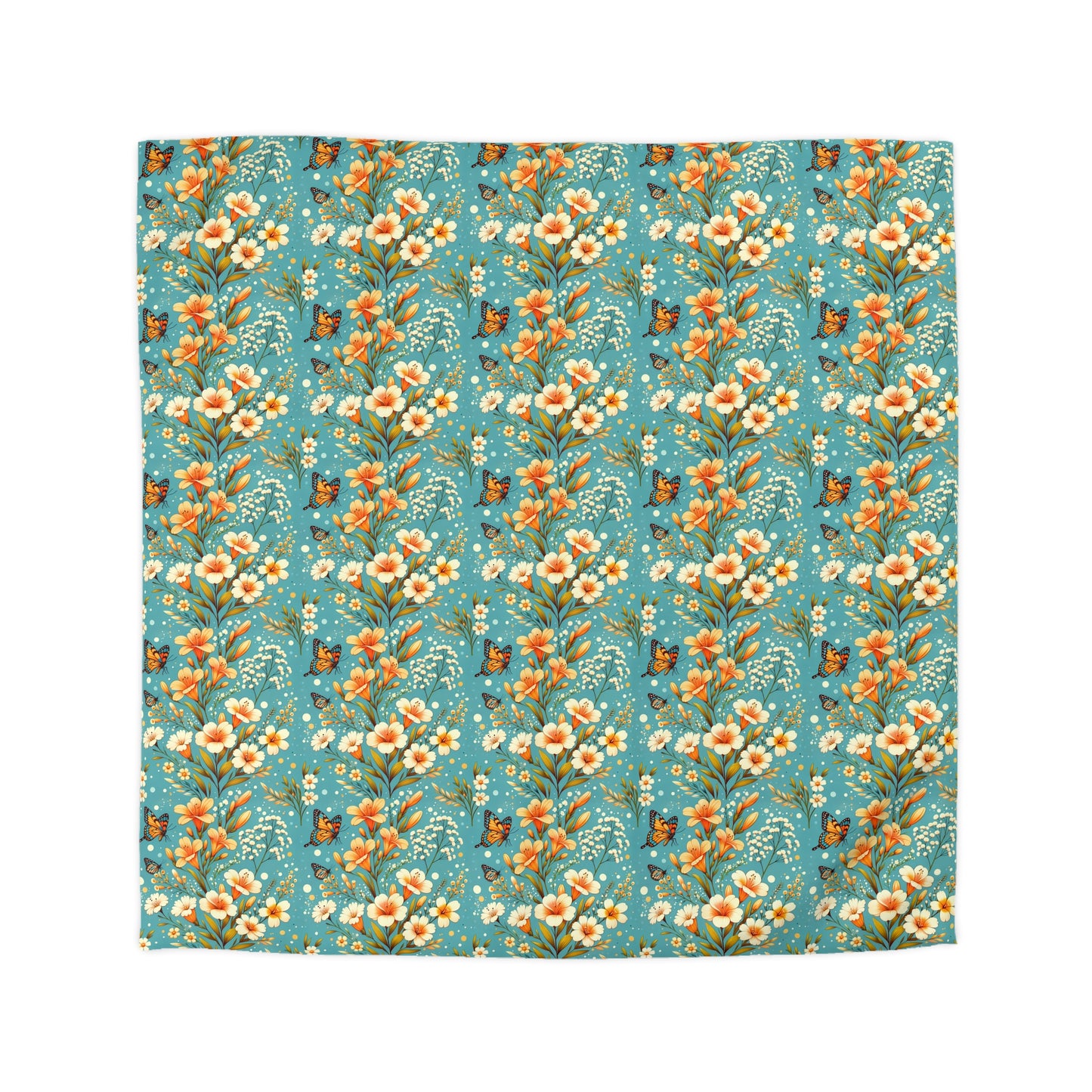Petals & Wings Microfiber Duvet Cover