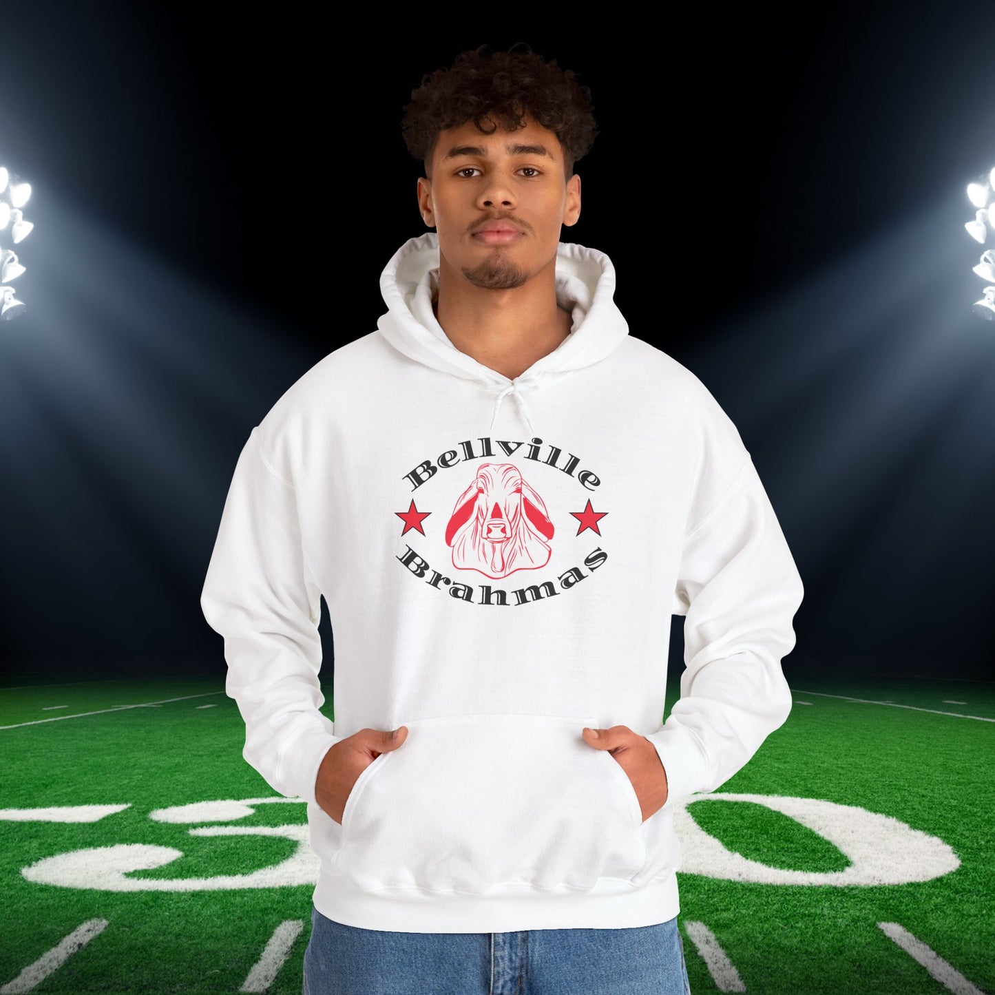 Bellville Brahma Classic Adult Heavy Blend™ Hooded Sweatshirt