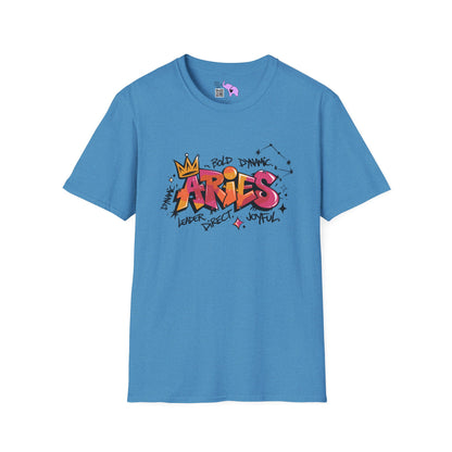 Aries Street Art Adult T-shirt