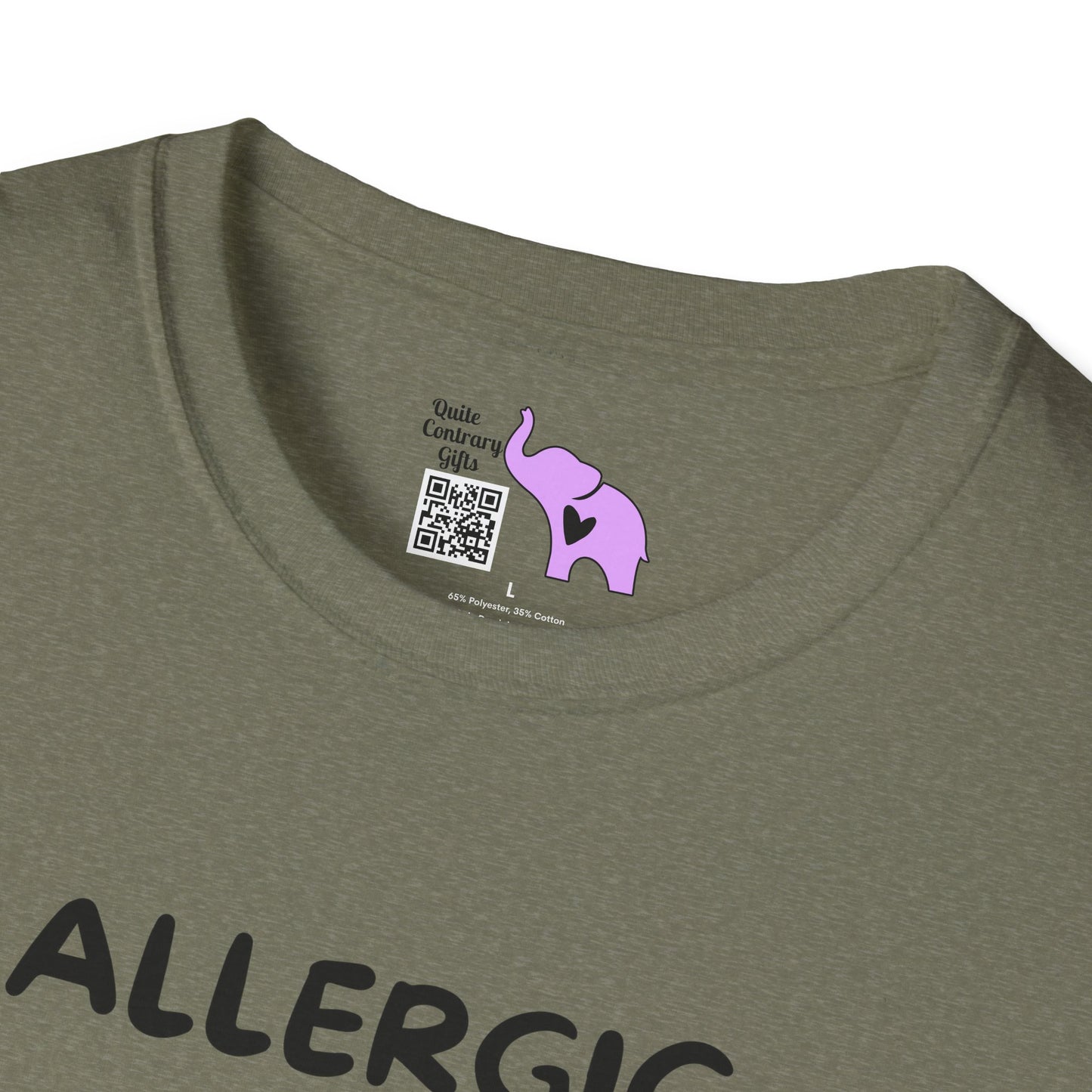 Allergic To Entitlement T-shirt