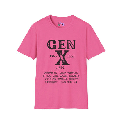 GenX 1979 Adult T-shirt
