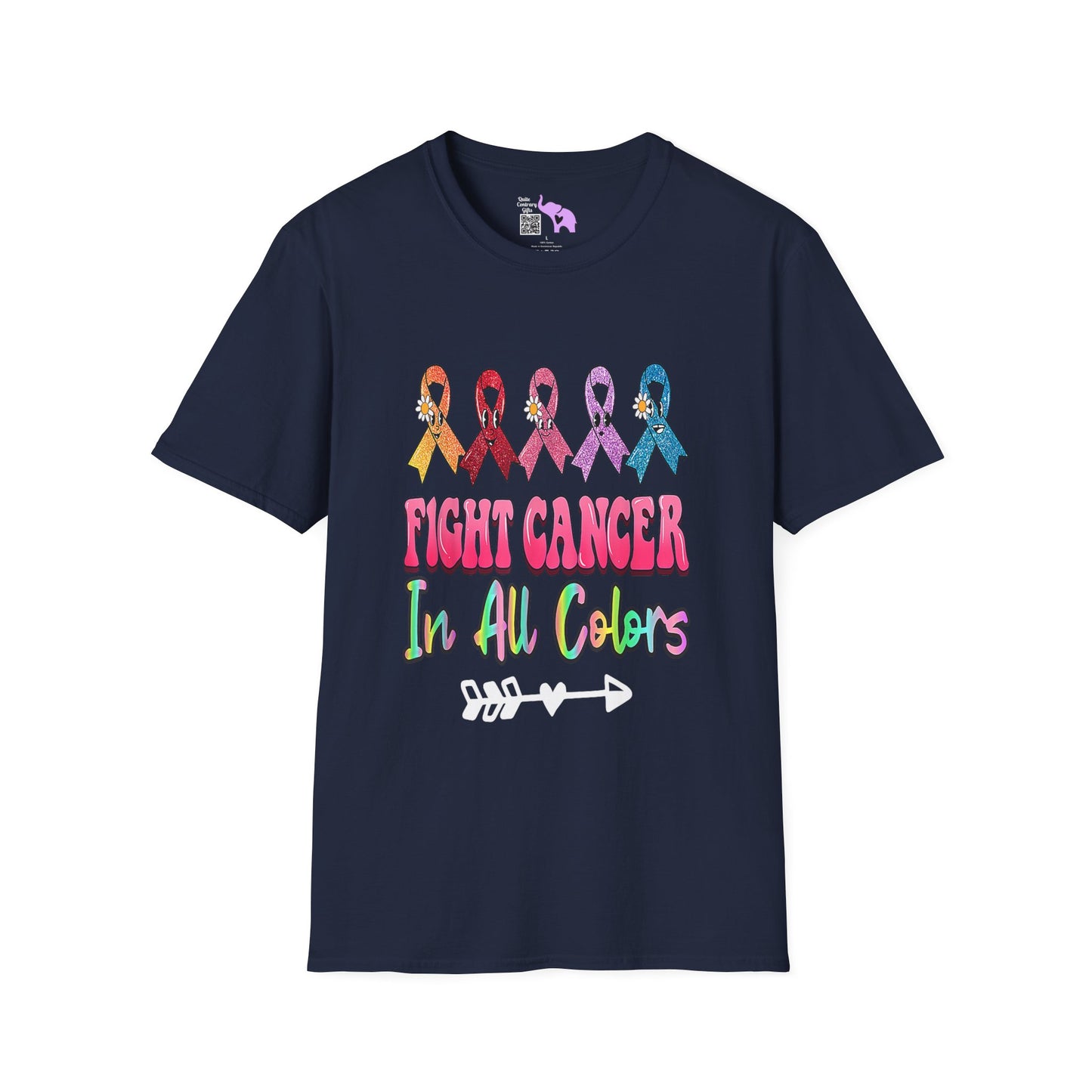 Fight Cancer in All Colors 1 T-shirt