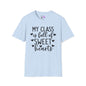 My Class is Full of Sweet Hearts Adult T-shirt