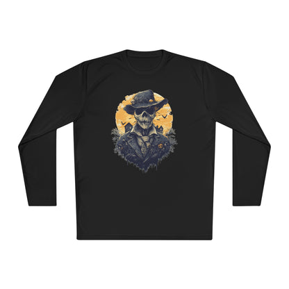Halloween Scarecrow 2 Adult Long Sleeve Tee