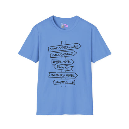 Horror Film Sign Adult T-shirt