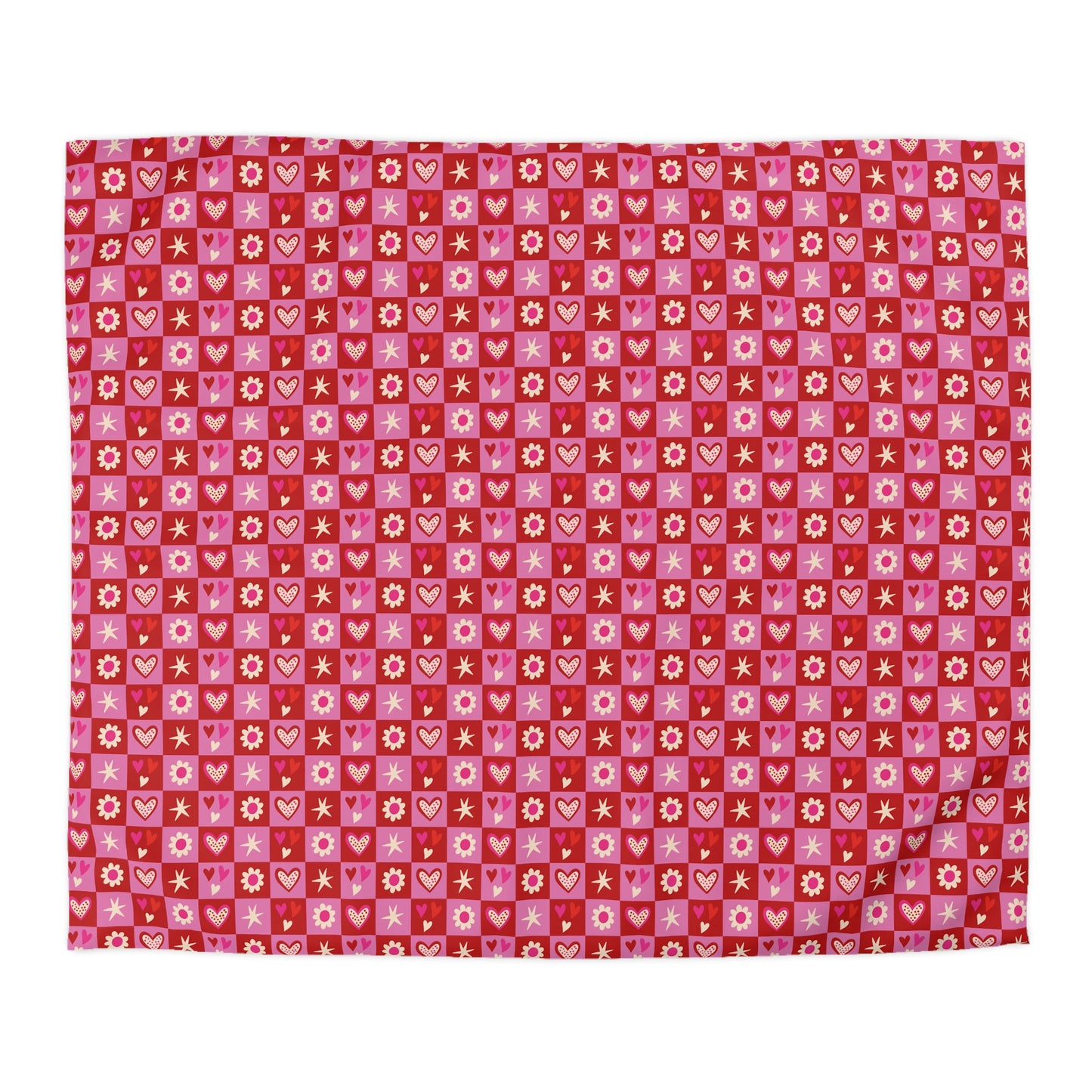 Valentine Toss  Duvet Bedding Set