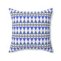 Sapphire Cairn Stripes Throw Pillow