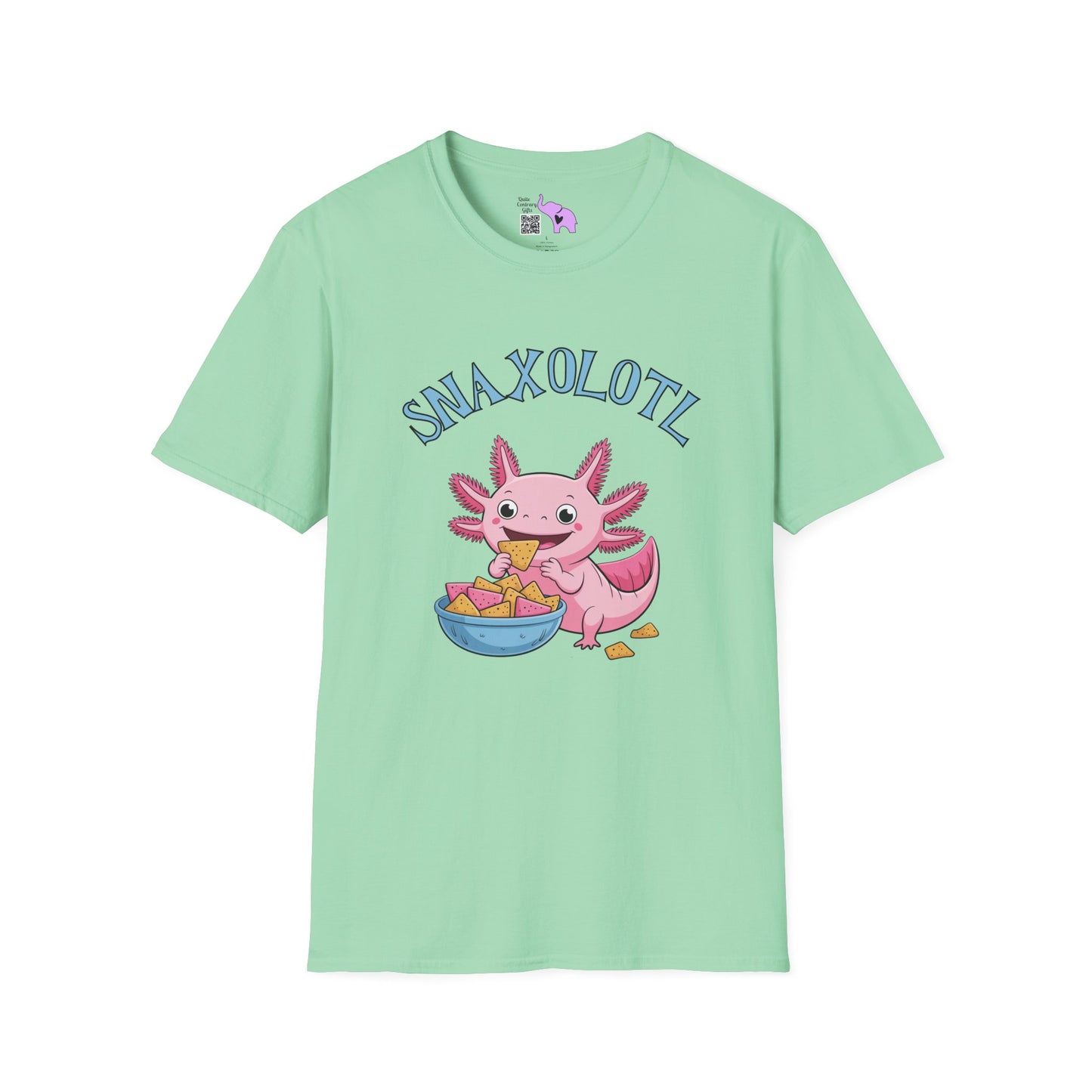 Snaxolotl Adult T-shirt