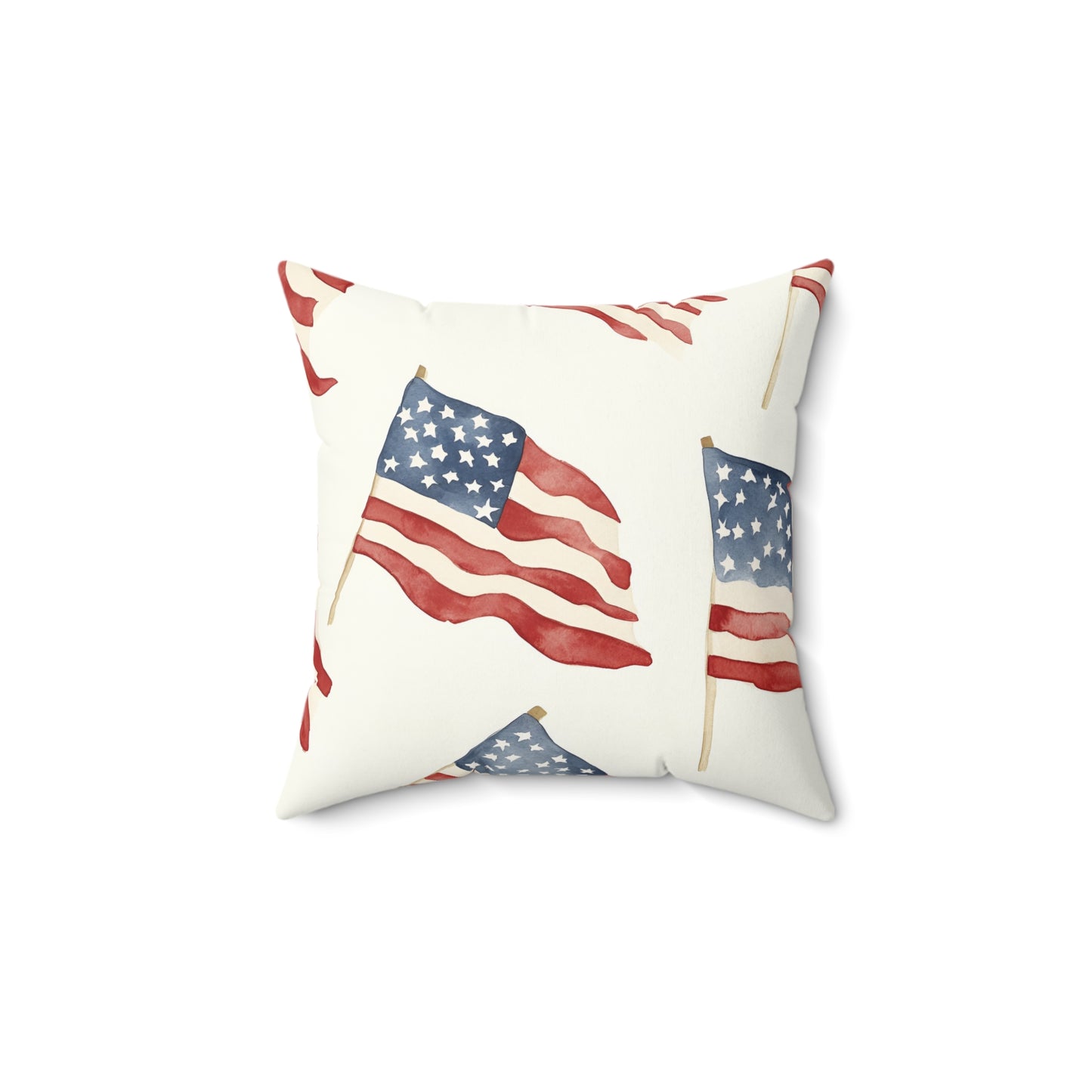 Waves of Freedom Throw Pillow