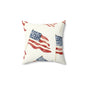 Waves of Freedom Throw Pillow