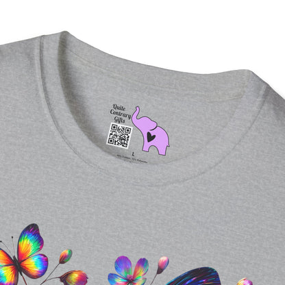 Colorful Butterflies Adult T-shirt