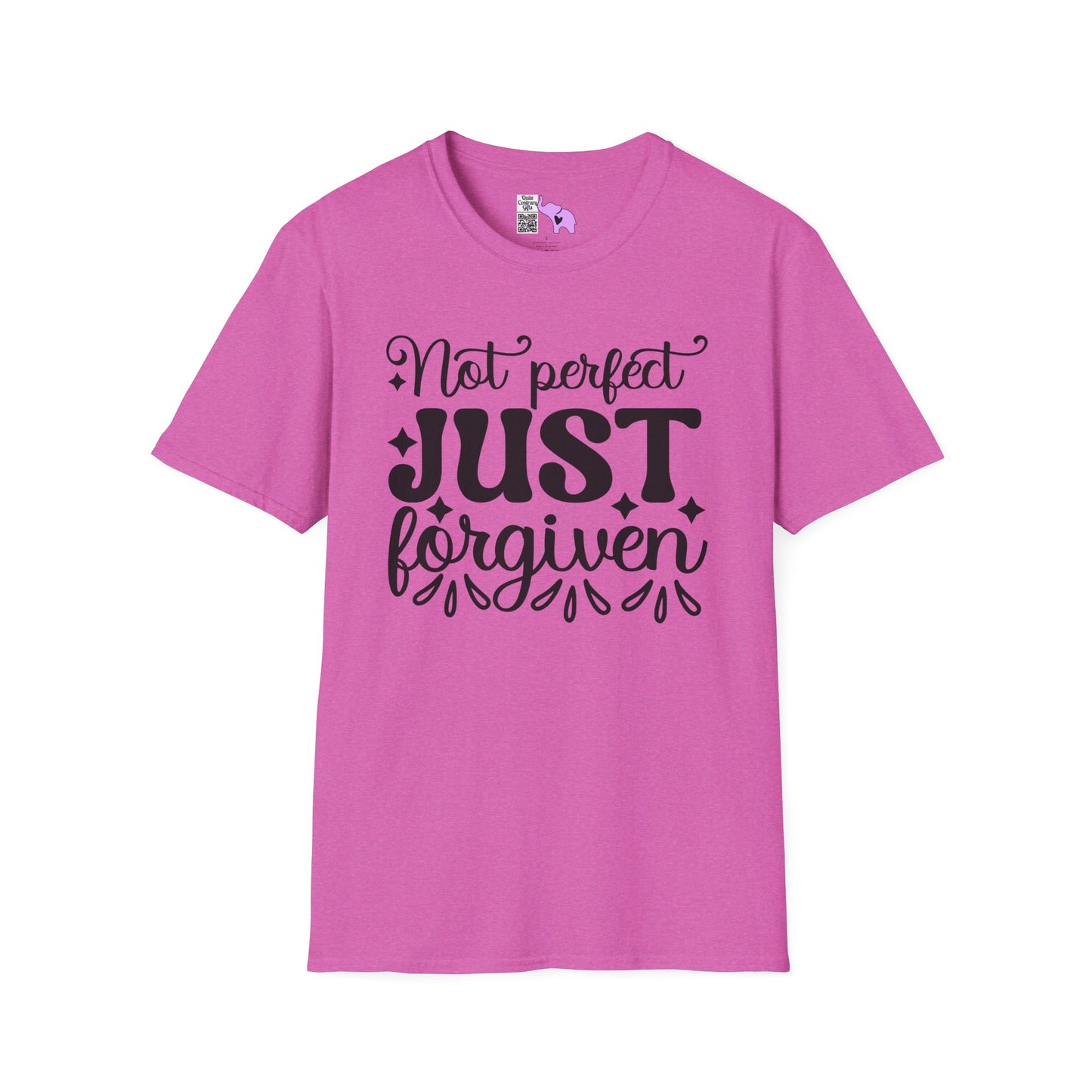 Not Perfect Just Forgiven Adult T-shirt