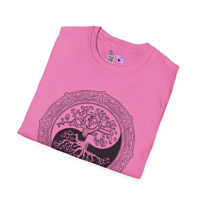 Tree of Life Yin Yang 1 Adult T-shirt