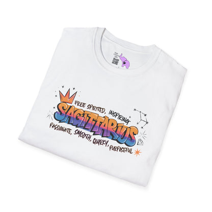 Sagittarius Street Art Adult T-shirt