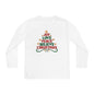 Joy Love Peace Believe Christmas Youth Long Sleeve Tee