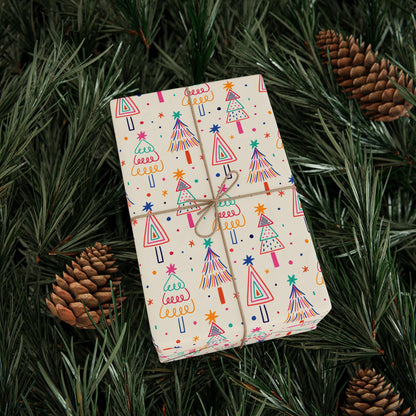 Peaceful Pines Wrapping Paper