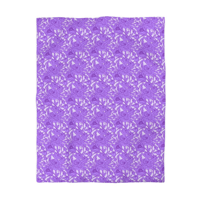 Lavender Peony Symphony Duvet Bedding Set