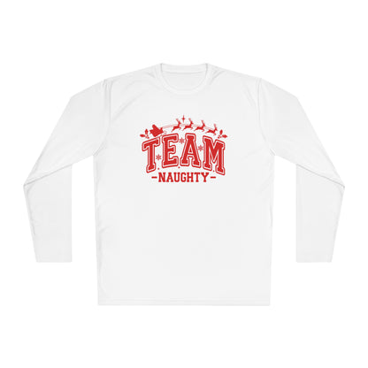 Team Naughty Adult Long Sleeve Tee