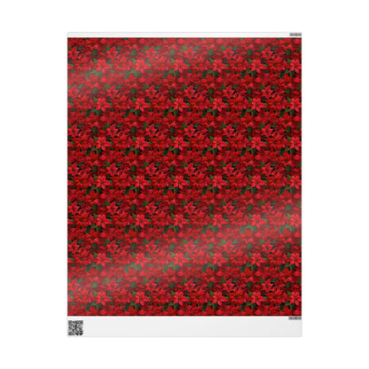 Crimson Noel Wrapping Paper