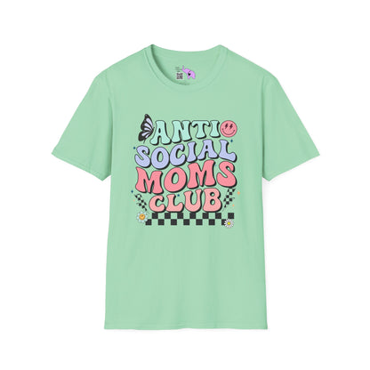 Antisocial Mom's Club T-shirt