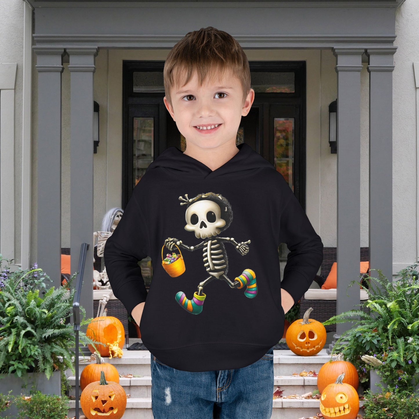 Bonesy Boo Toddler Hoodie