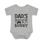 Dad's Gaming Buddy Baby Rib Bodysuit