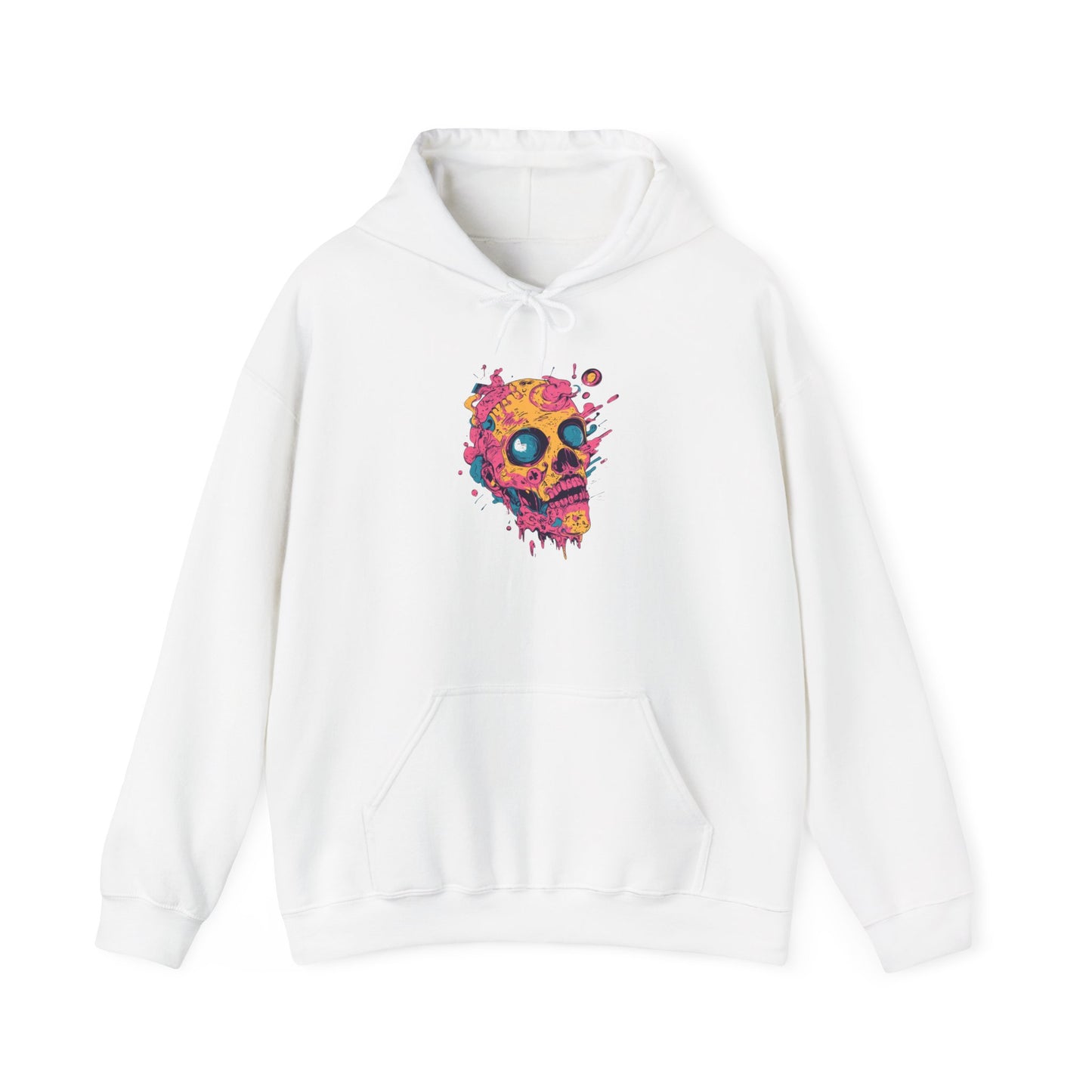Creepy Skull Heavy Blend™ Hooded Sweatshirt