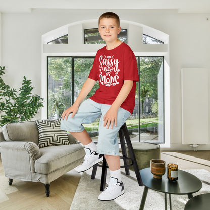 Sassy Like My Mom Kids Heavy Cotton™ Tee