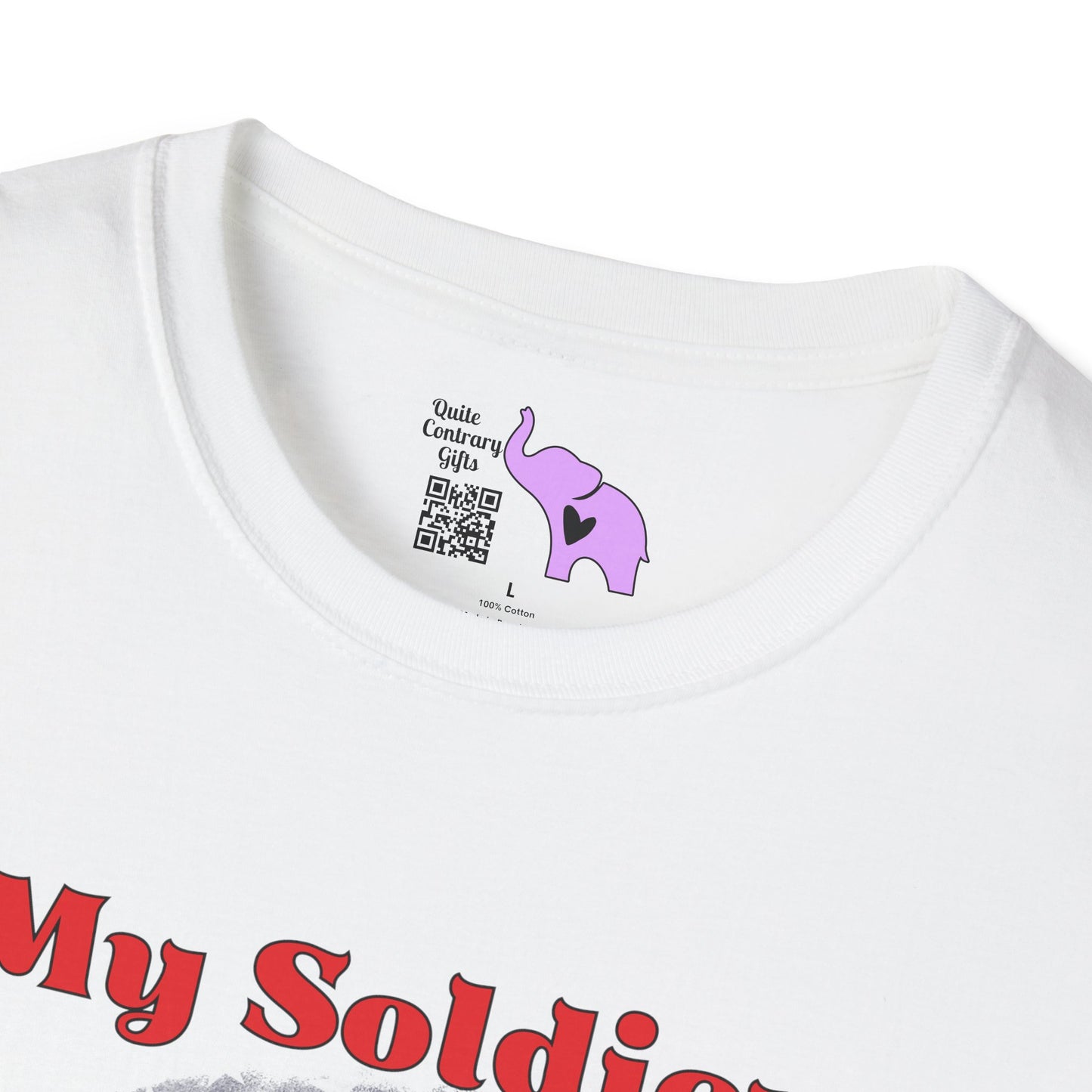 My Soldier My Daughter (Mom) Adult T-shirt