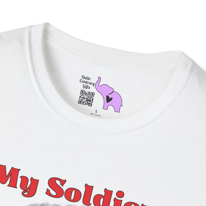 My Soldier My Daughter (Mom) Adult T-shirt