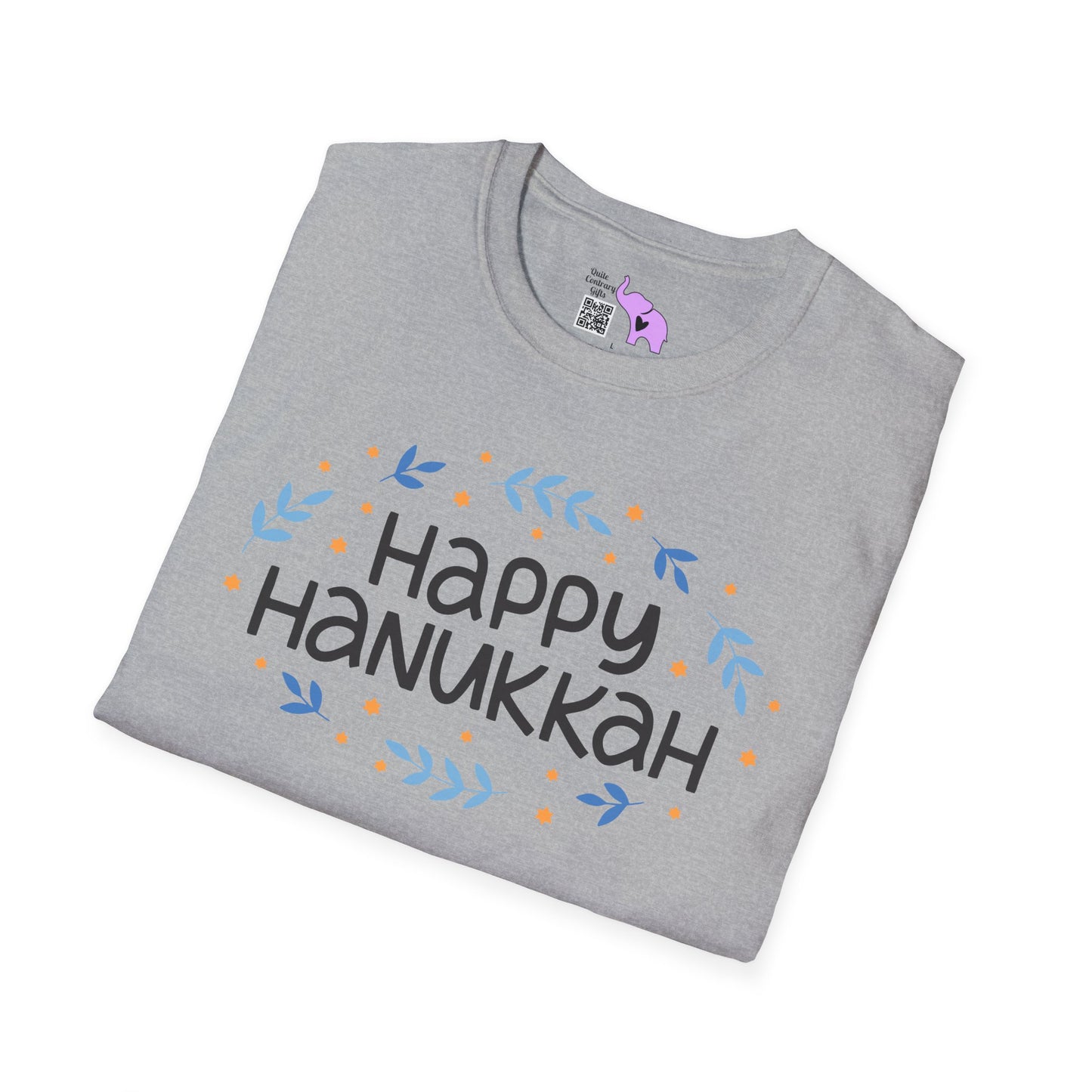 Happy Hanukkah 4 Adult T-shirt