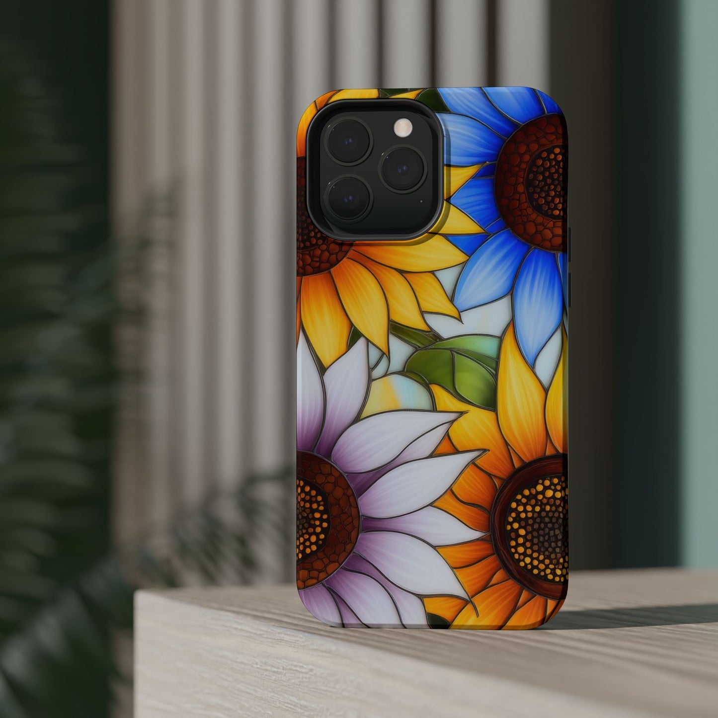 Colorful Sunflowers MagSafe® Compatible Tough Case for iPhone