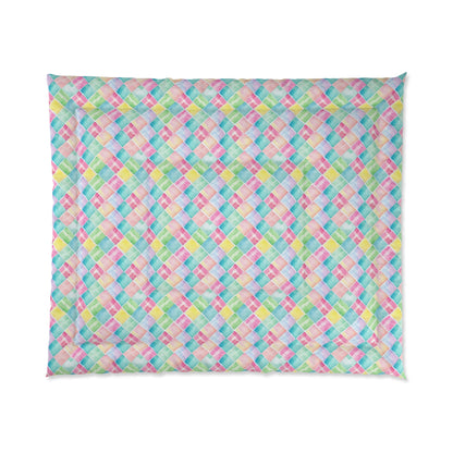 Watercolor Weave Comforter