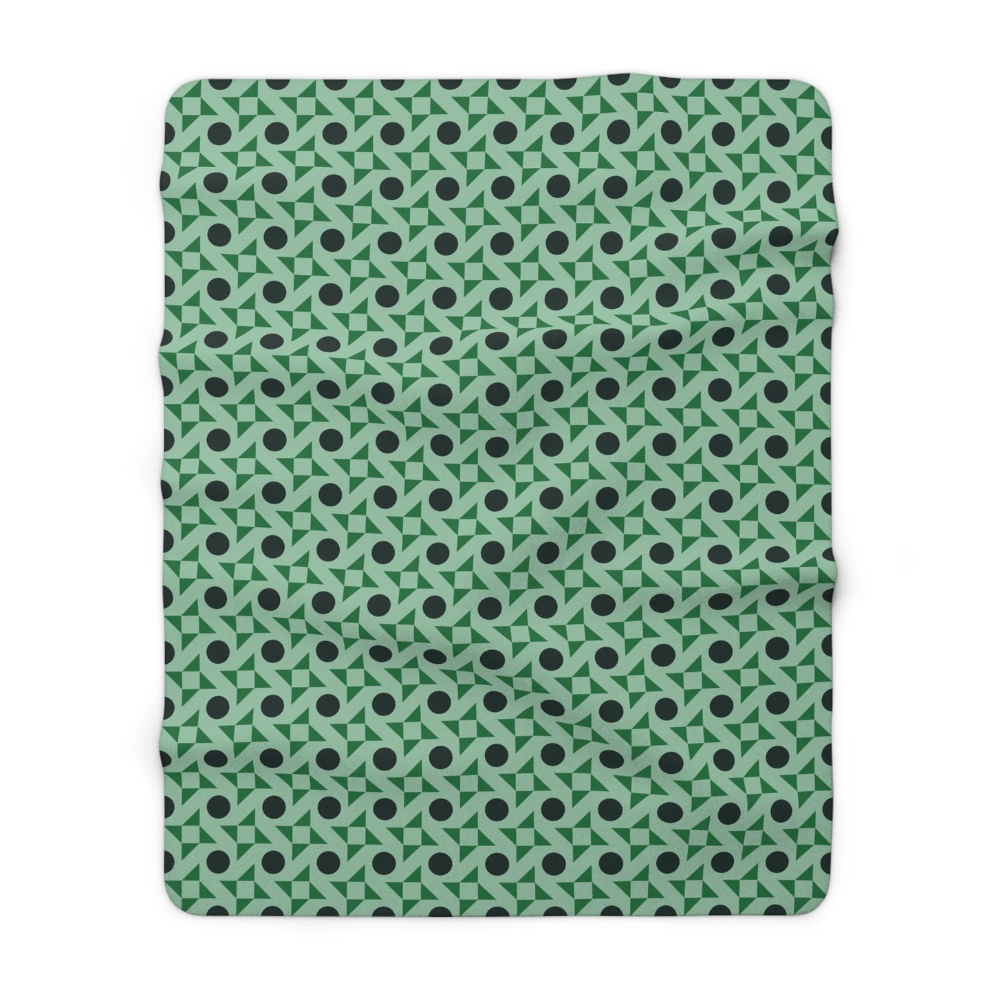 Emerald Pinwheels Basic Bedding Set