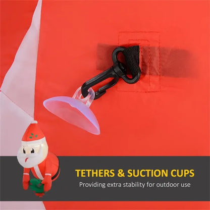 Window Surprise Santa Claus Inflatable