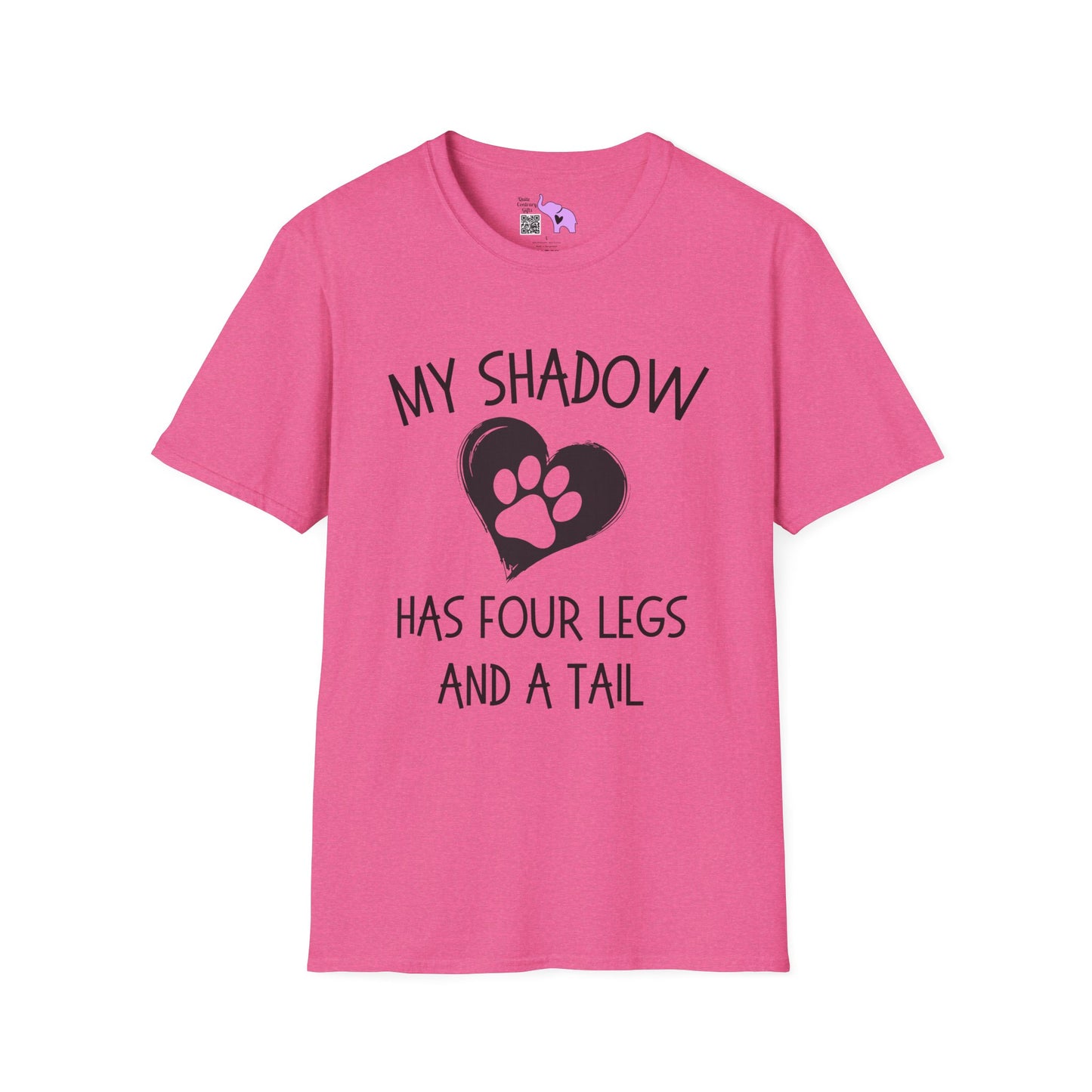 My Shadow Has Four Legs and a Tail Adult T-shirt