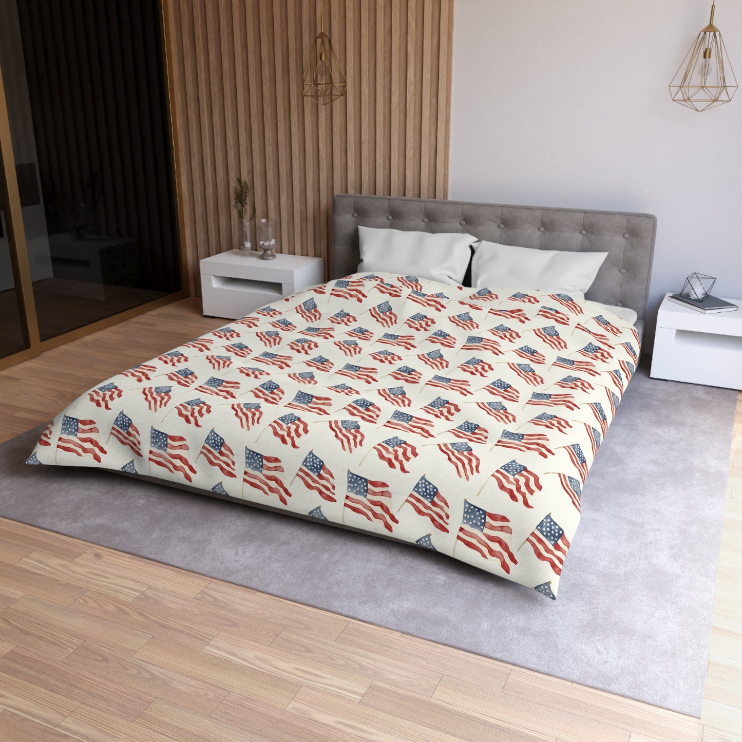 Waves of Freedom Microfiber Duvet Cover