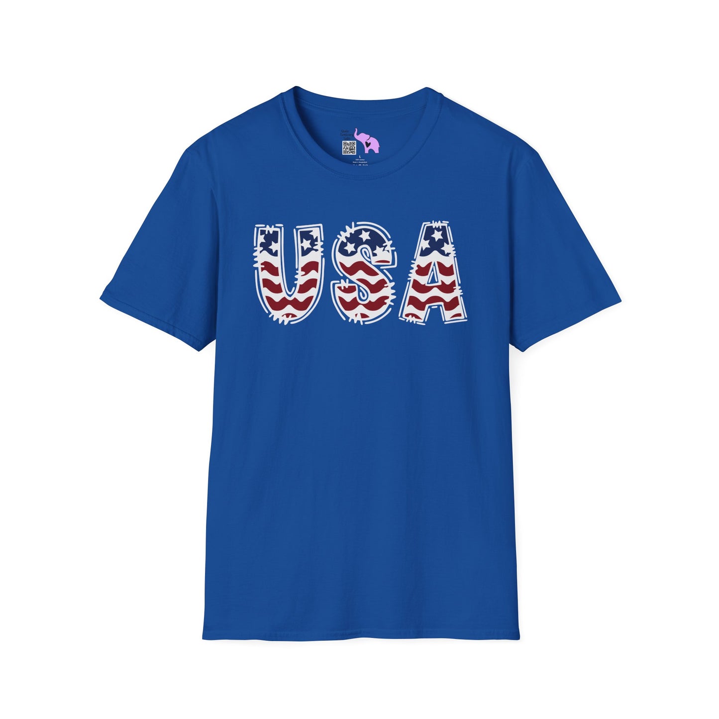 USA in Style Adult T-shirt