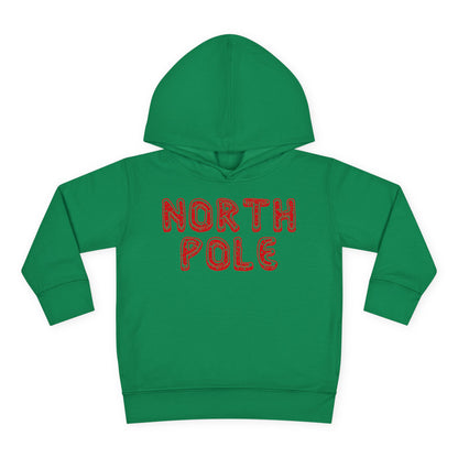 North Pole Toddler Pullover Fleece Hoodie