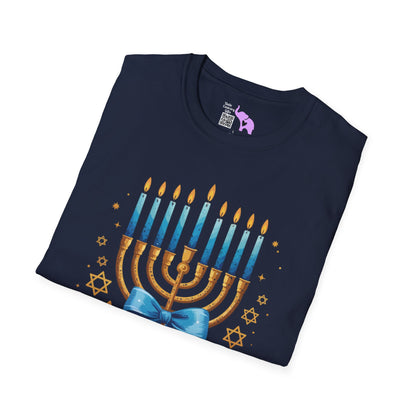 Love & Light Menorah Adult T-shirt