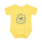 Blue Milestone Wreath Onesie-Eight Months