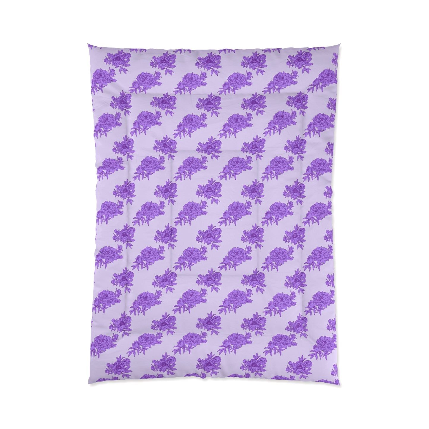Royal Orchid Peonies Basic Bedding Set