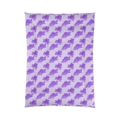 Royal Orchid Peonies Basic Bedding Set
