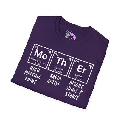 Mother Periodic Table Elements Adult T-shirt