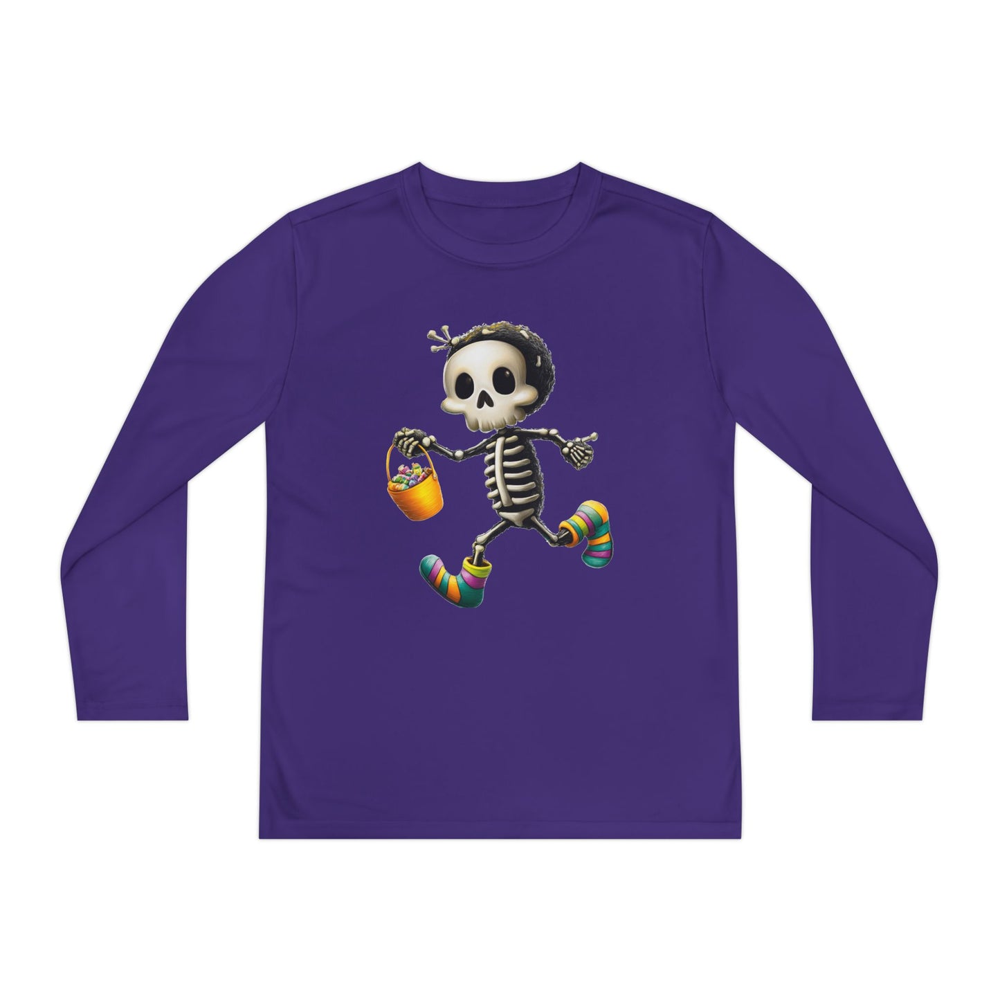 Bonesy Boo Youth Long Sleeve Tee