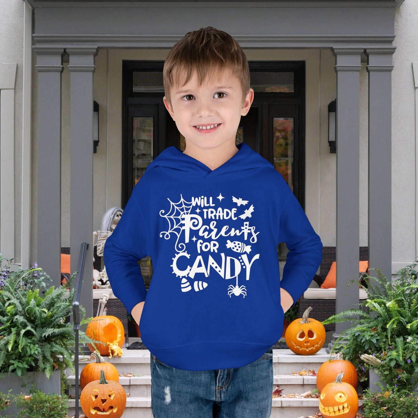 Will Trade Parents For Candy Toddler Hoodie