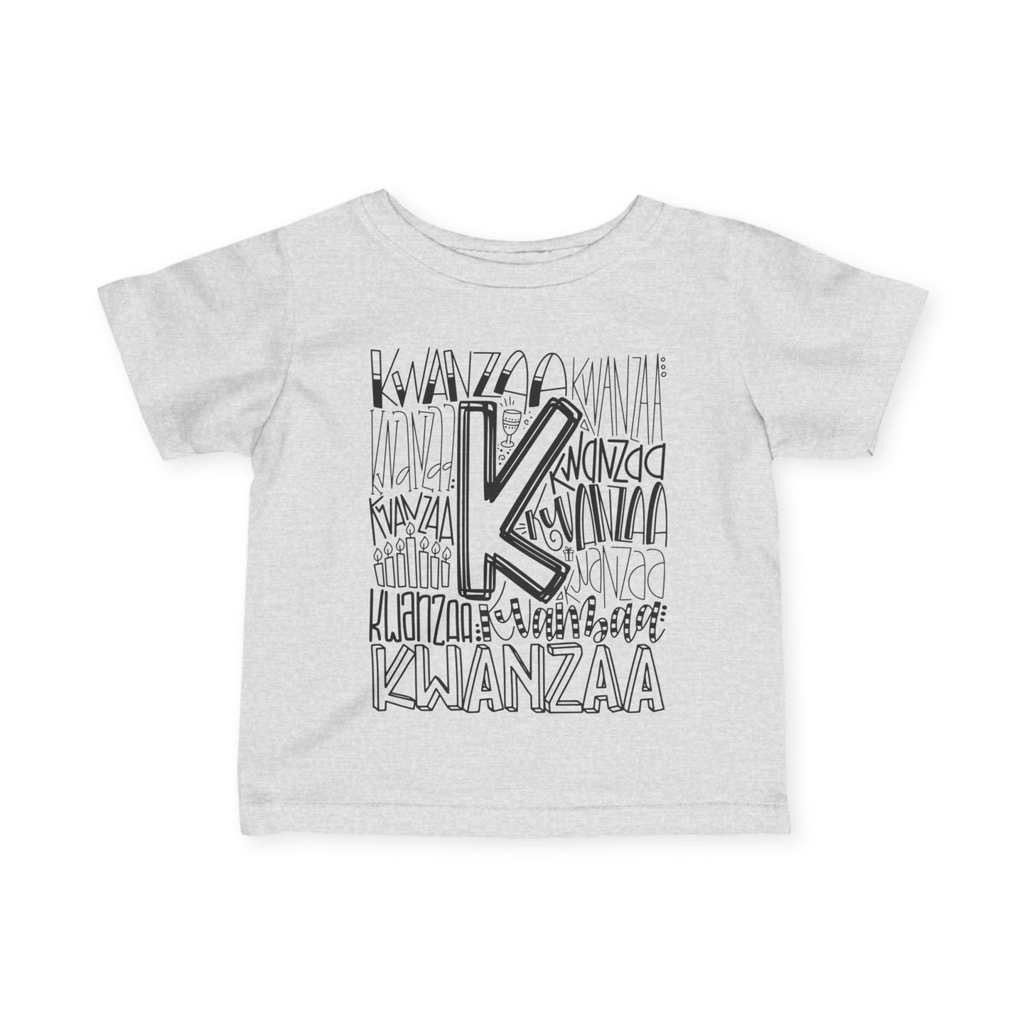 Kwanzaa Wordcloud Infant Soft T-Shirt