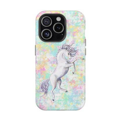Pastel Pegasus MagSafe® Compatible Tough Case for iPhone