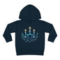Star & Flame Hanukkah Toddler Hoodie