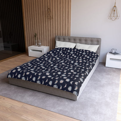 Lunar Garden Microfiber Duvet Cover